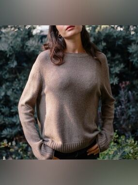 Jenni Kayne Everyday Sweater XS Taupe